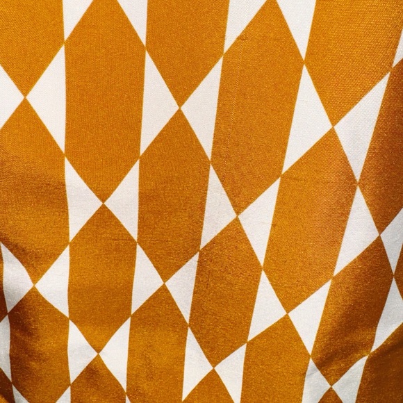 Tory Burch Haley Diamond Short Sleeve Silk Coat Size 6 - Picture 9 of 12